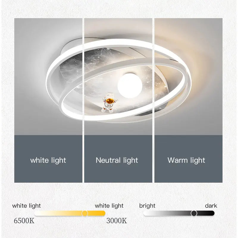 Plafonnier Astronaute LED pour une chambre d'enfants créative et moderne