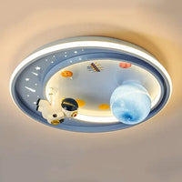 Plafonnier Astros Planet - Fixation Ventouse | Marco Lucetti Bleu / 3 couleurs