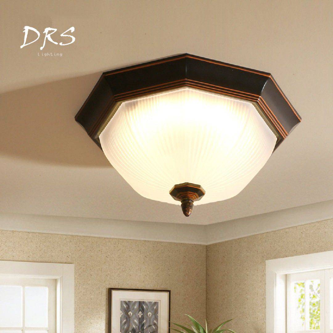 Plafonnier Balcony en verre octogonal | Marco Lucetti