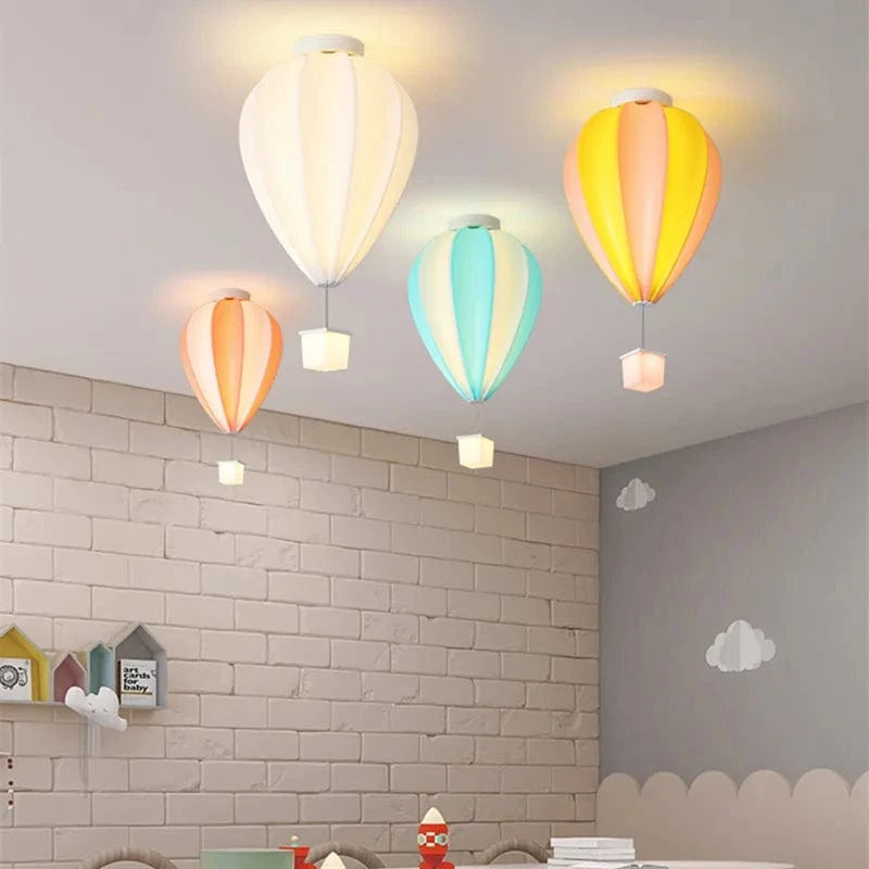 Plafonnier Ballon à Air Chaud Design Mignon avec Télécommande - Collection Exclusif Glam Maison | Marco Lucetti