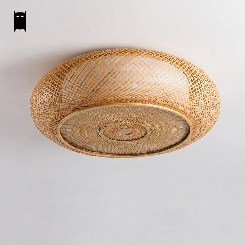 Plafonnier Bambou Japonais Woven | Marco Lucetti