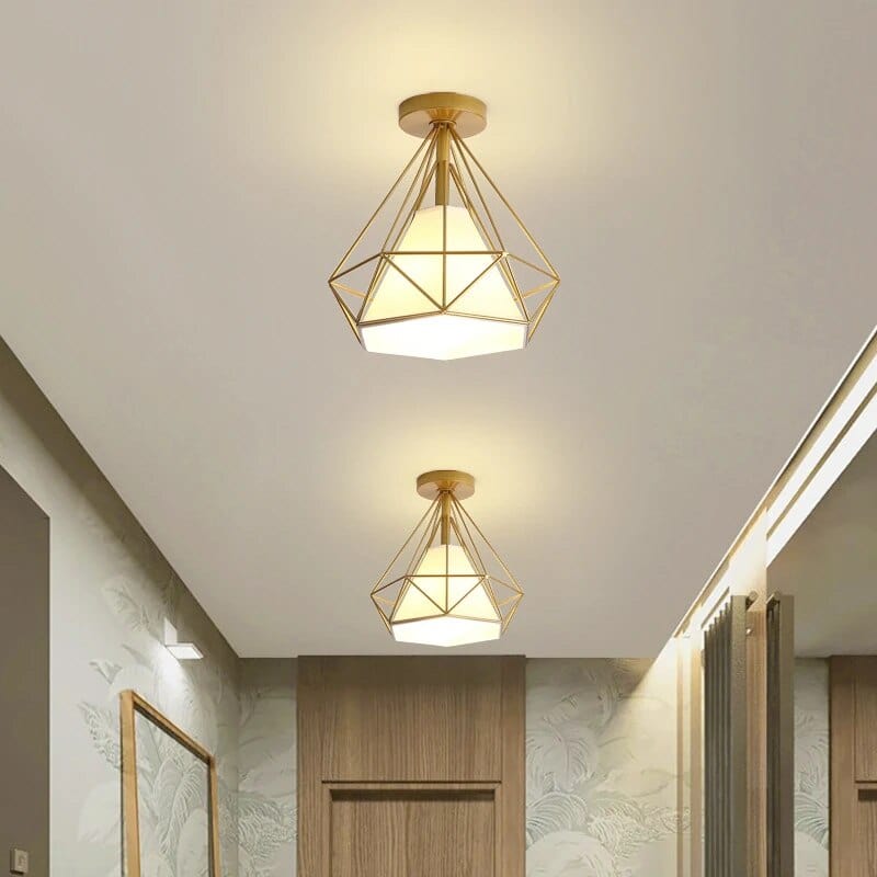 Plafonnier Blanc Moderne | Marco Lucetti