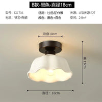 Plafonnier Blanc Moderne | Marco Lucetti Abat-jour en céramique 2