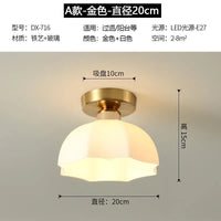 Plafonnier Blanc Moderne | Marco Lucetti Abat-jour en verre 5