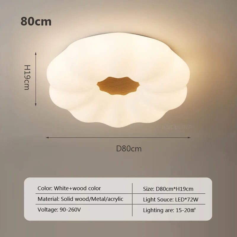 Plafonnier Bois et Acrylique pour Hôtels & Restaurants | Marco Lucetti A80 / Lumière tricolore