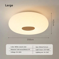 Plafonnier Bois et Acrylique pour Hôtels & Restaurants | Marco Lucetti B50 / Lumière tricolore