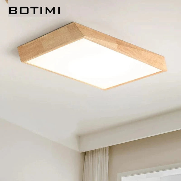 Plafonnier bois massif LED Nordikraft | Marco Lucetti