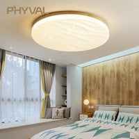 Plafonnier bois nordique japonais LED | Marco Lucetti