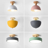 Plafonnier Bois Nordique LED Circulaire. | Marco Lucetti