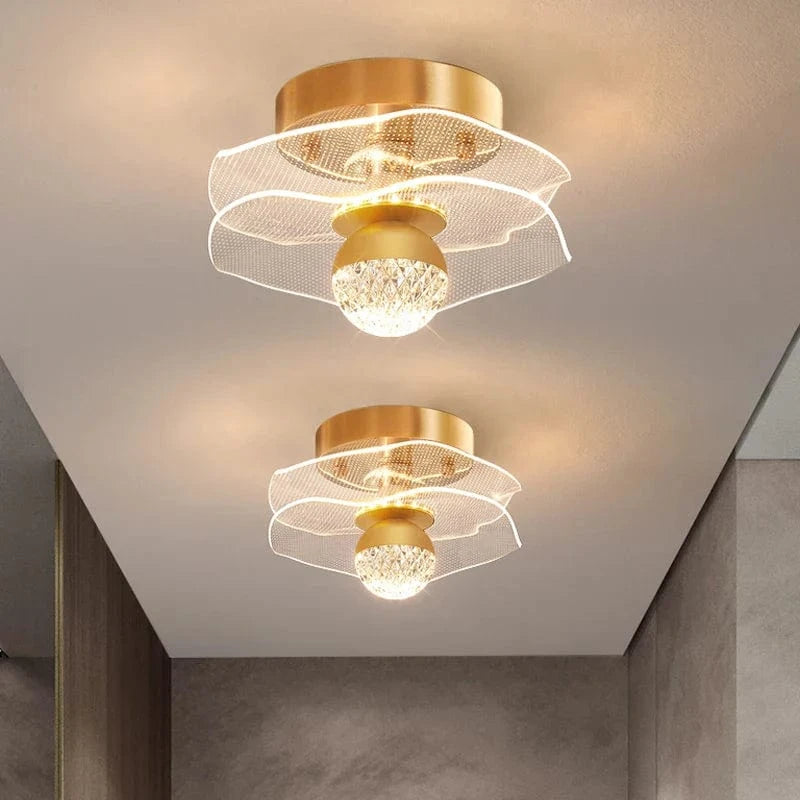 Plafonnier Botimi Art Déco Acrylique | Marco Lucetti