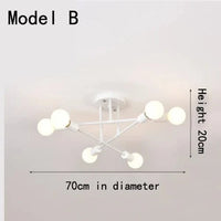 Plafonnier branché classique moderne | Marco Lucetti B