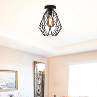 Plafonnier Cage en fer - Style Urbain | Marco Lucetti