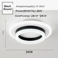 Plafonnier Carré LED Moderne Nordique pour Intérieur | Marco Lucetti
