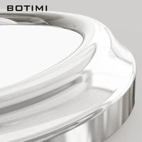 Plafonnier Chrome Art Déco Moderne - Éclat contemporain | Marco Lucetti