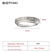 Plafonnier Chrome Art Déco Moderne - Éclat contemporain | Marco Lucetti LED 25CM 3 couleurs