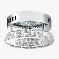 Plafonnier LED Cristal Chromé