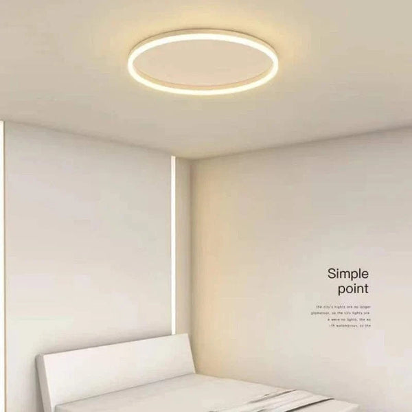 Plafonnier circulaire Alec nordique pour salon salle à manger chambre - Lampe de plafond LED Lampa Sufitowa | Marco Lucetti