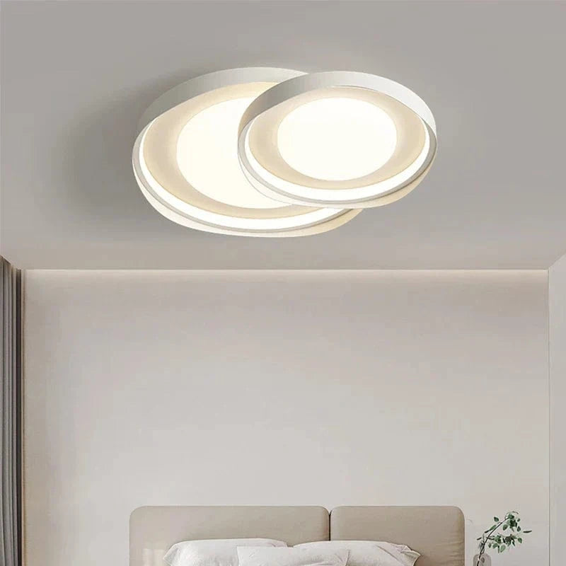 Plafonnier circulaire moderne en fer pour éclairage intérieur - Élégance lumineuse | Marco Lucetti