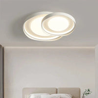 Plafonnier circulaire moderne en fer pour éclairage intérieur - Élégance lumineuse | Marco Lucetti