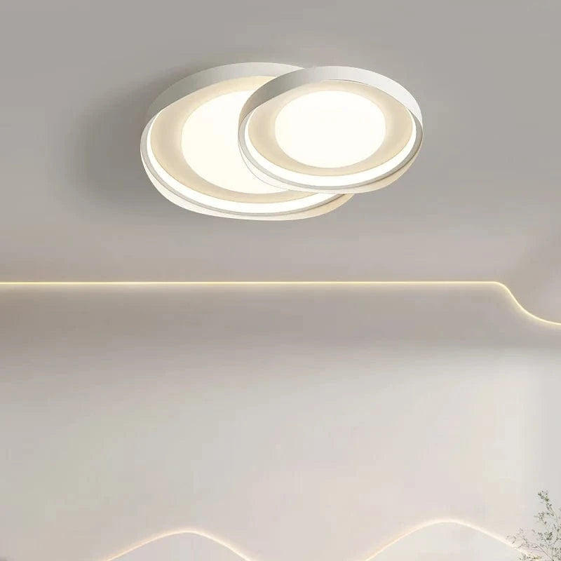 Plafonnier circulaire moderne en fer pour éclairage intérieur - Élégance lumineuse | Marco Lucetti