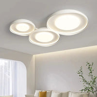 Plafonnier circulaire moderne en fer pour éclairage intérieur - Élégance lumineuse | Marco Lucetti