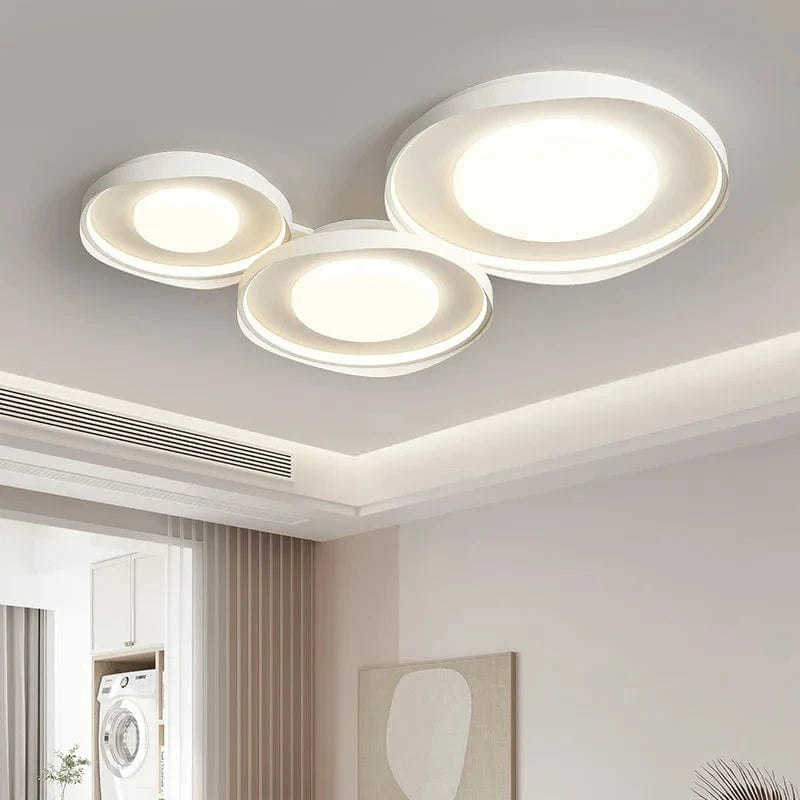 Plafonnier circulaire moderne en fer pour éclairage intérieur - Élégance lumineuse | Marco Lucetti