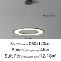 Plafonnier Circulaire Ultra-mince à LEDs Pour un Éclairage Moderne et Chic de la Maison | Marco Lucetti