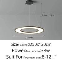 Plafonnier Circulaire Ultra-mince à LEDs Pour un Éclairage Moderne et Chic de la Maison | Marco Lucetti A Noir 50cm / Blanc naturel