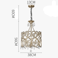 Plafonnier cœur en cristal français | Marco Lucetti