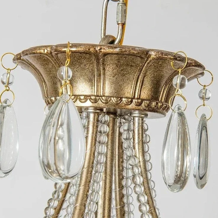 Plafonnier cœur en cristal français | Marco Lucetti