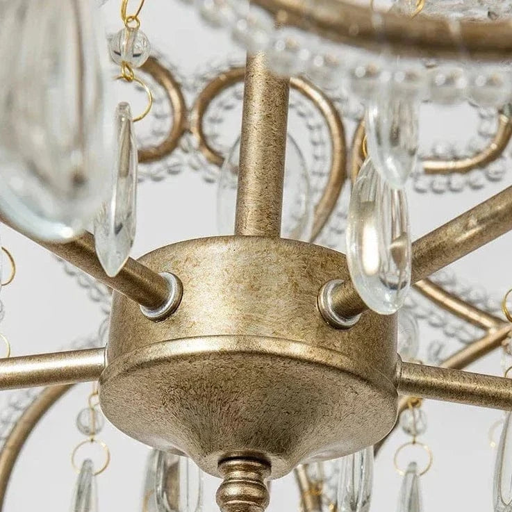 Plafonnier cœur en cristal français | Marco Lucetti