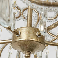 Plafonnier cœur en cristal français | Marco Lucetti