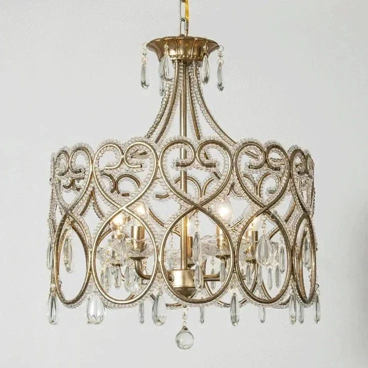 Plafonnier cœur en cristal français | Marco Lucetti