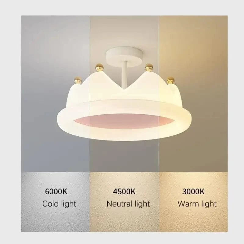 Plafonnier Couronne Créative pour Chambre à Coucher | Marco Lucetti