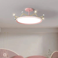 Plafonnier Couronne pour Chambre d'Enfant Princesse - Protection des Yeux | Marco Lucetti