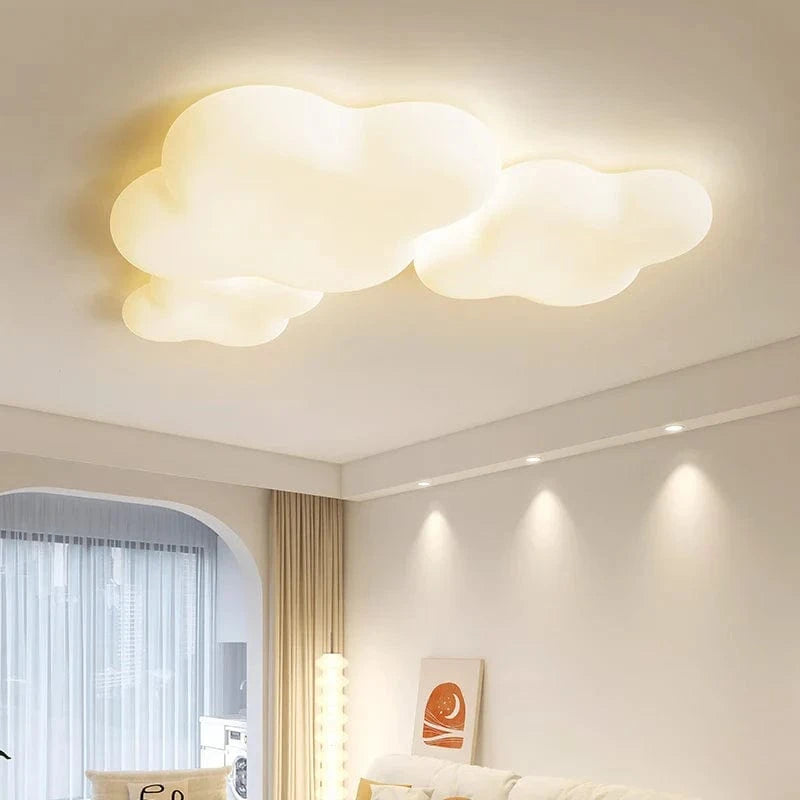 Plafonnier créatif en forme de nuage avec lumière LED - Éclairage d'ambiance moderne | Marco Lucetti