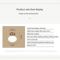 Plafonnier Créatif en Verre Rond | Marco Lucetti