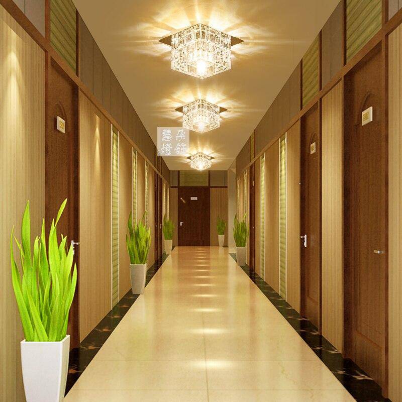 Plafonnier Cristal Cubique Chromé | Marco Lucetti