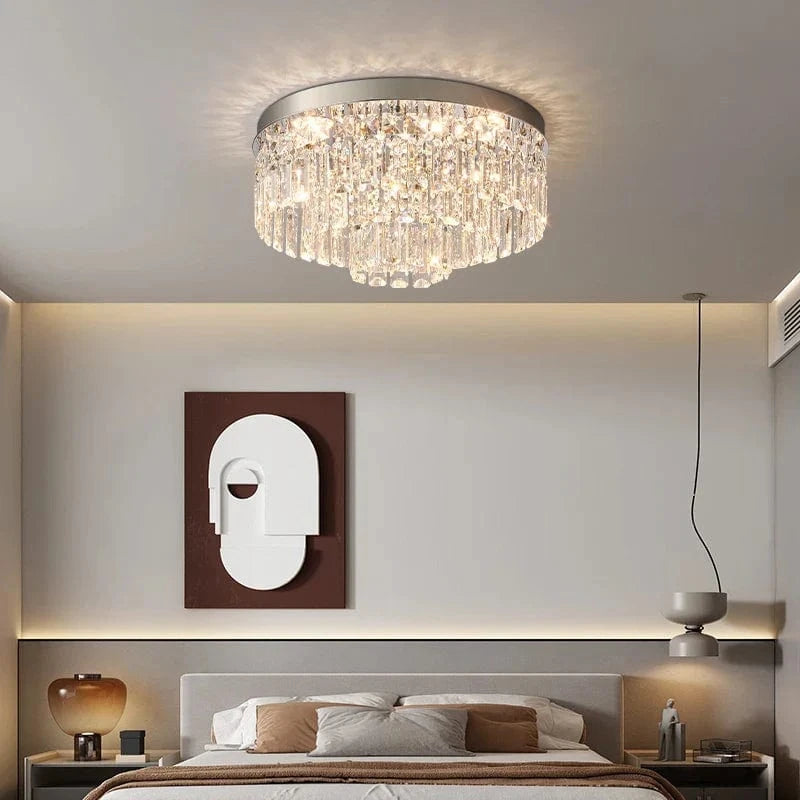 Plafonnier cristal LED pour salon | Marco Lucetti