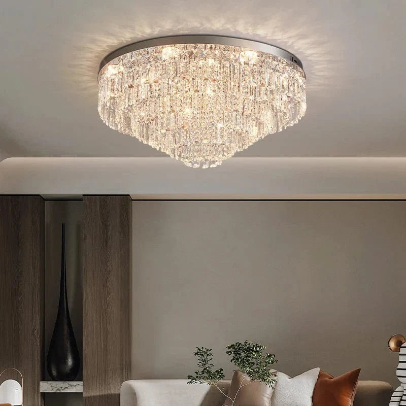 Plafonnier cristal LED pour salon | Marco Lucetti