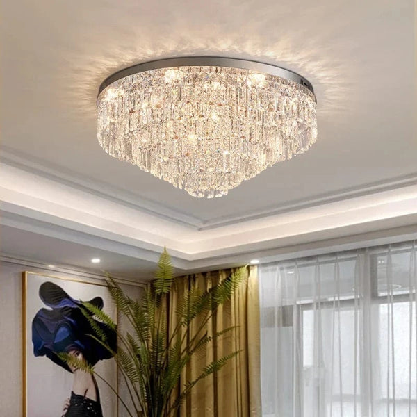 Plafonnier cristal LED pour salon | Marco Lucetti