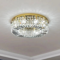 Plafonnier Crystal Luxe Nordique LED Suspendu | Marco Lucetti