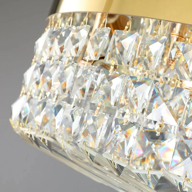 Plafonnier Crystal Luxe Nordique LED Suspendu | Marco Lucetti