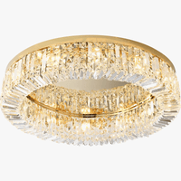 Plafonnier Crystal Luxe Nordique LED Suspendu | Marco Lucetti