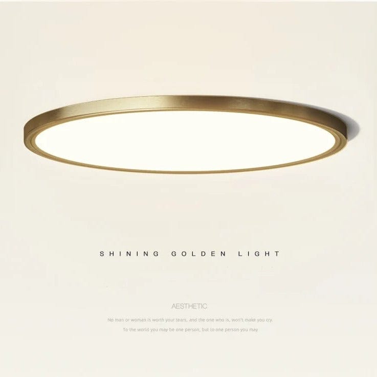 Plafonnier Cuivre Fin | Marco Lucetti