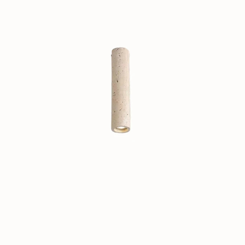Plafonnier cylindrique en pierre naturelle Luminaire Decor, Livraison Directe