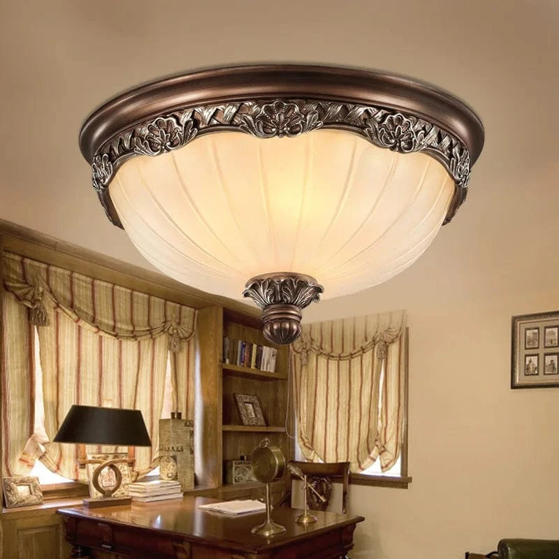 Plafonnier d'ambiance rétro européenne "Vintage Glow" | Marco Lucetti