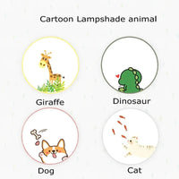 Plafonnier de chambre d'enfants « Cartoon Glow » avec télécommande et appliques acryliques LED | Marco Lucetti