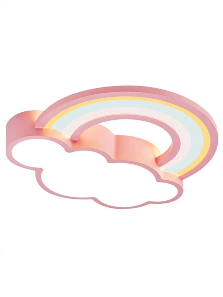 Plafonnier de dessin animé "Nuages Arc-en-ciel" pour Enfants - Garçons et Filles. | Marco Lucetti