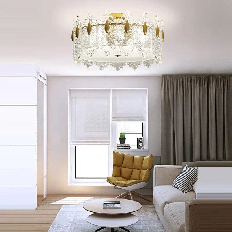 Plafonnier de Luxe 2024 - LED intégrée et Contrôle Lamparas | Marco Lucetti